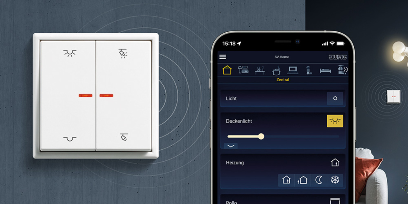 KNX RF Taster bei Elektro-Viehrig GmbH in Brand-Erbisdorf